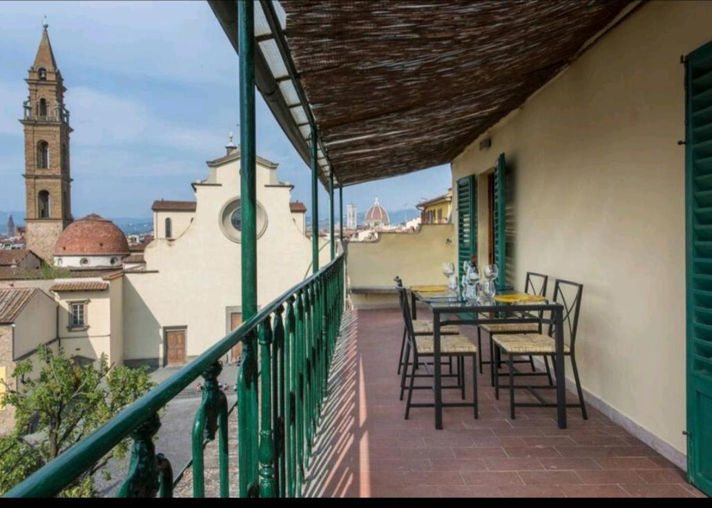 Ferienwohnung Santo Spirito Penthouse Florenz Exterior foto
