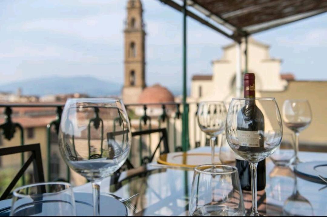 Ferienwohnung Santo Spirito Penthouse Florenz Exterior foto